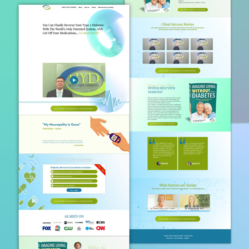 Landing Page Design By Zahid Hasan