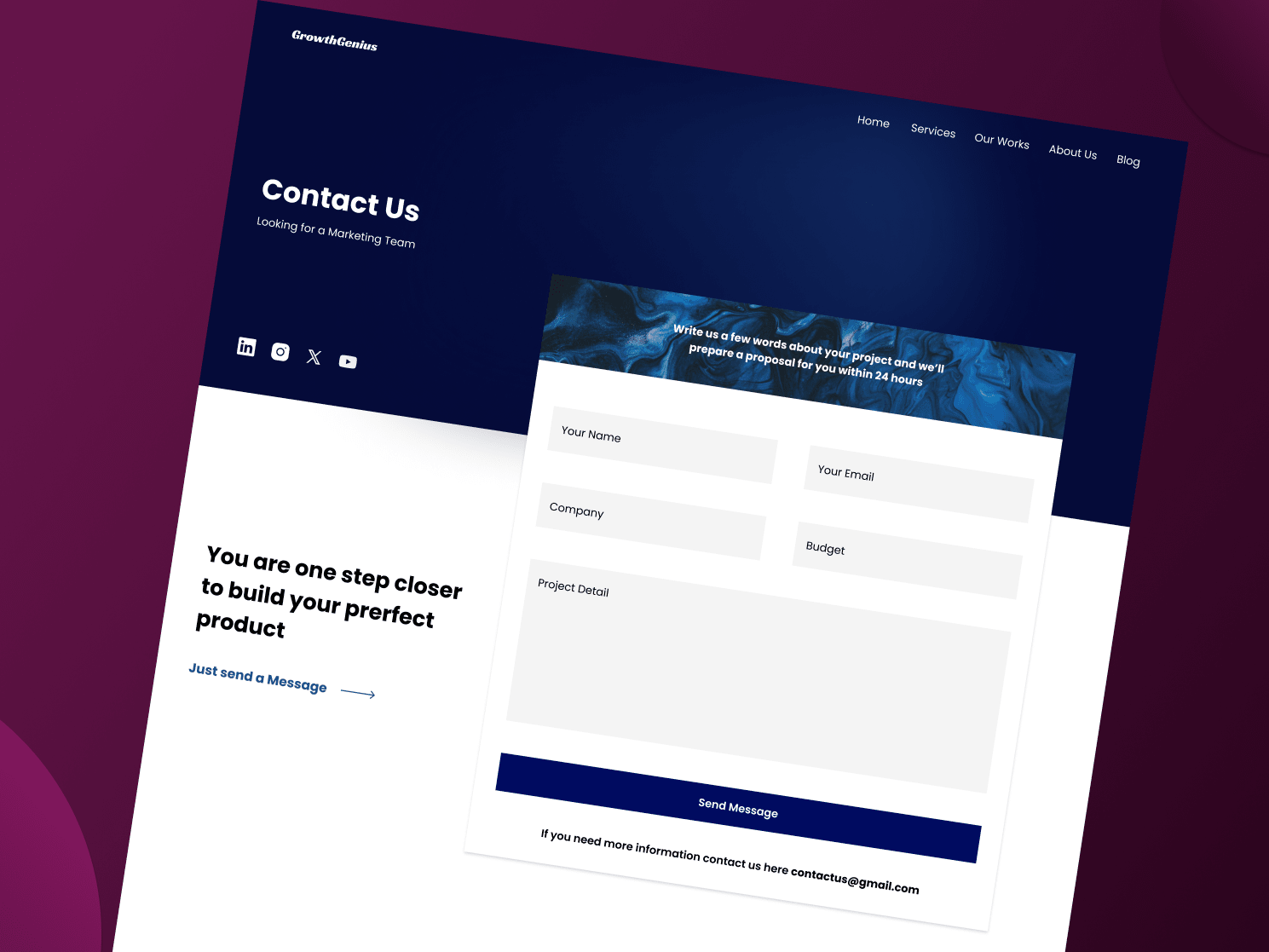 Placeholder project card media