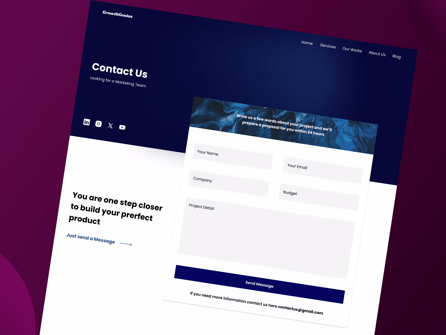 Placeholder project card media