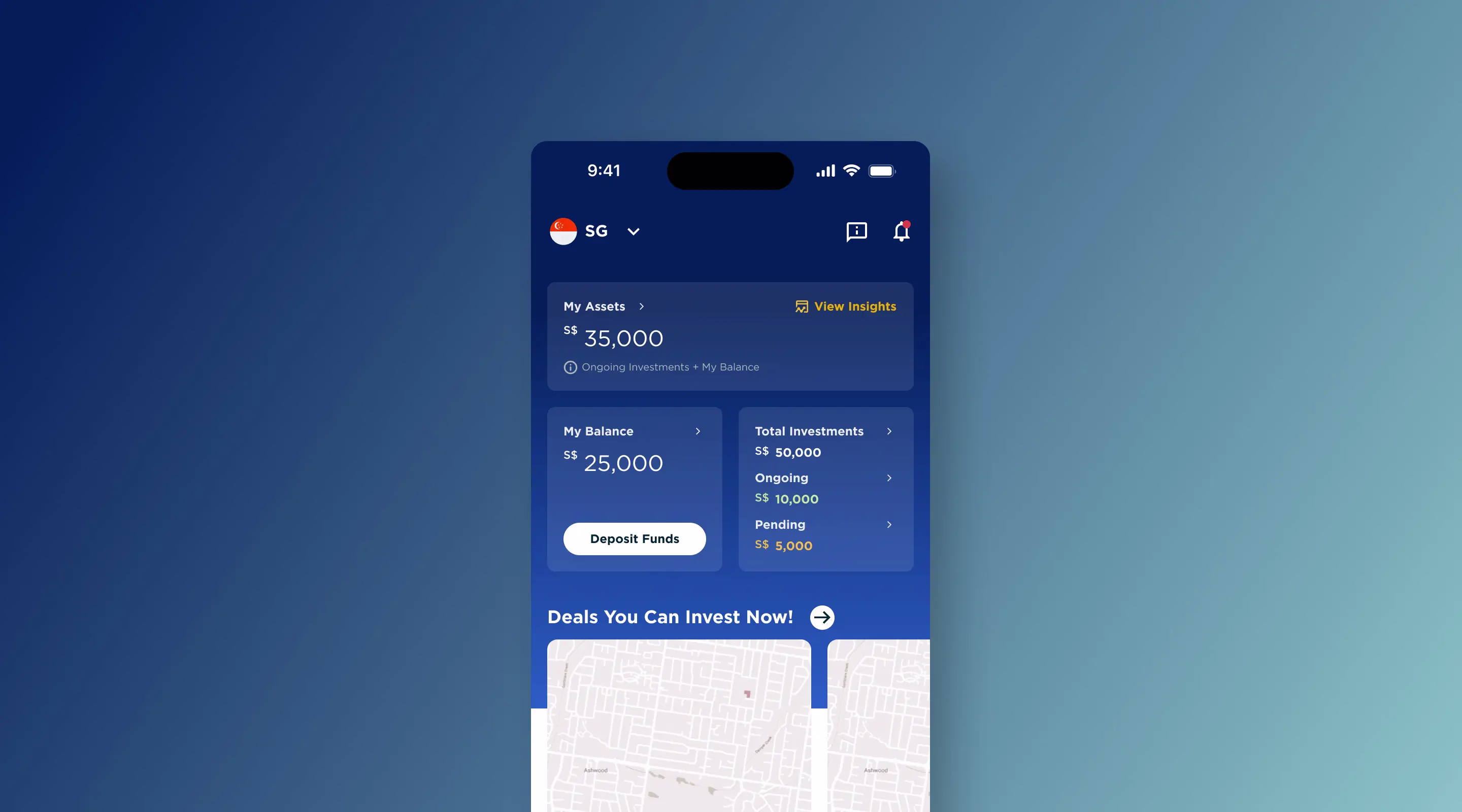 Placeholder project card media