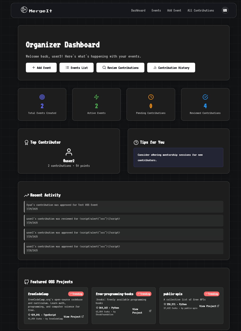 Placeholder project card media