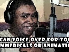 I CAN VOICE OVER FOR YOUR COMMERCIAL OR ANIMATION 