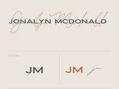 Brand Development for Jonalyn McDonald