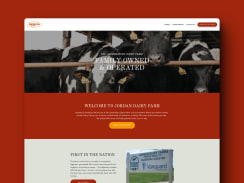 Framer Website | Jordan Dairy Farms 