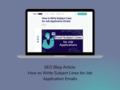 SEO blog: Subject Lines for Job Application Emails— Copy.ai 🖊