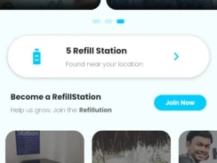 Refill My Bottle - Android & IOS App