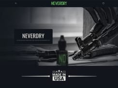 NEVERDRY Products - Web / E-commerce Design