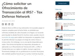 🏦 Blog Content Translation for Tax Defense Network