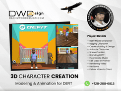 Character Creation & Animation for DEFIT 