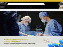 Tungsten Surgical Shopify Template Web Design 