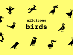 Wildicons - Wildlife pixel art icons