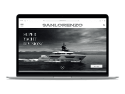 Sanlorenzo Luxury Superyachts Website Redesign Concept 