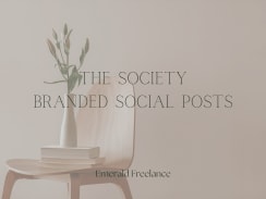 Branded Post Design - The Society (mock)
