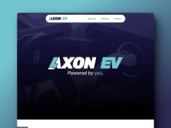 Brand Identity & Framer Website | Axon EV 