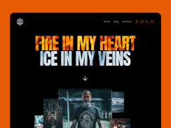 Fire & Ice Framer Website