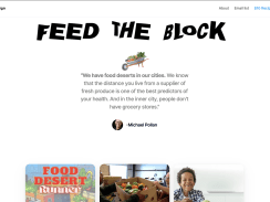 Feed the Block Campaign / Fighting Food insecurity in the Bronx 