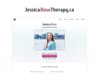 Webflow Design and Build for Jessica Rose Counselling Therapy