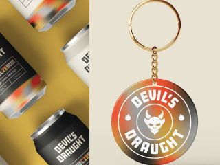 Brand Identity Design and Packaging Design - Devil's Draught