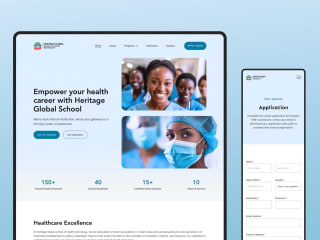 A Clean & User-Friendly Website for a Healthcare Institution
