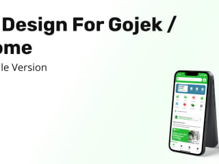 Revamp UI Design Gojek For Campus Project