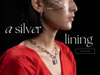 Website branding and copy for a jewelry brand concept