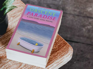 Book Cover Illustration for 'Obscene Paradise'