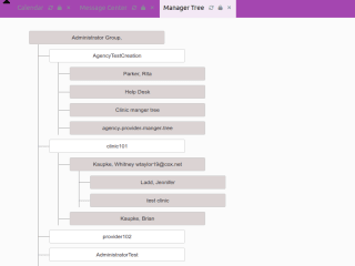  OpenEMR Manager Tree Module