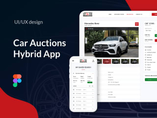Car Auction - UI / UX Case Study