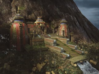 Ancient Temple Environment design