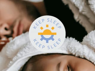 Baby sleep consultant visual identity and social media pack.