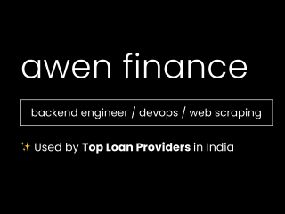 Awen <> Finance Products 
