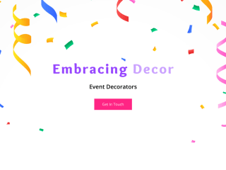 Embracing Decors | Event Decorators