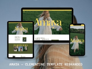 Amaya Photography | Web Design