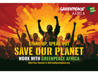 Greenpeace Africa - Fund Raising & Recruitment Wall Banners