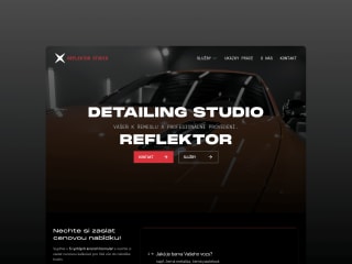 REFLEKTOR Studio Framer website