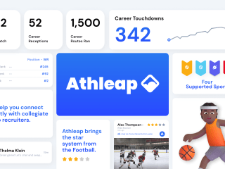 Networking SaaS for Athletes & Recruiters (Athleap)