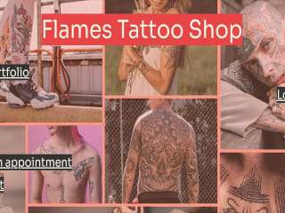 Flames Tattoo Shop