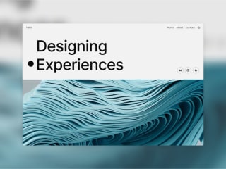 Portfolio Website Design and Development in Framer