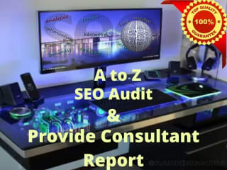 I will create a professional on-page SEO audit report