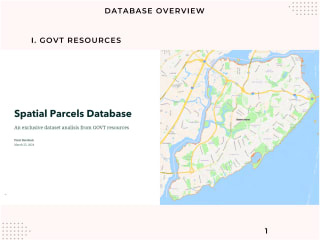 Spatial Parcels Database