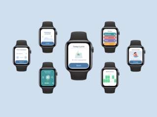 Smartwatch Meditation App | UI Case Study