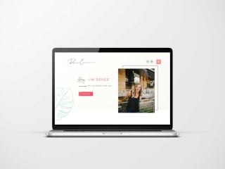 Renée Evans Website and Shop Launch