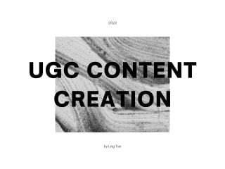 Portfolio | UGC Creation