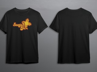 Santa Fe,  Logo T-Shirt Design