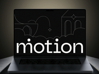 Motion | Educational landing with storytelling on Webflow