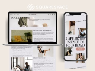 Squarespace Website for Photography Brand