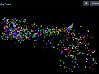 Particle Animation Using Canvas