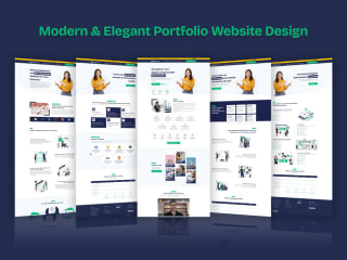 Modern & Elegant Portfolio Website Design