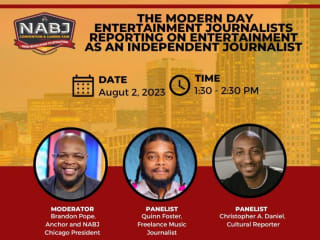 Navigating Independent Journalism in Entertainment - Panelist