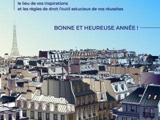 Paris, greeting card animation